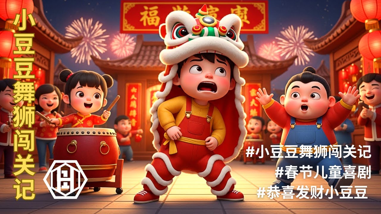 《小豆豆舞狮闯关记》 Long Version