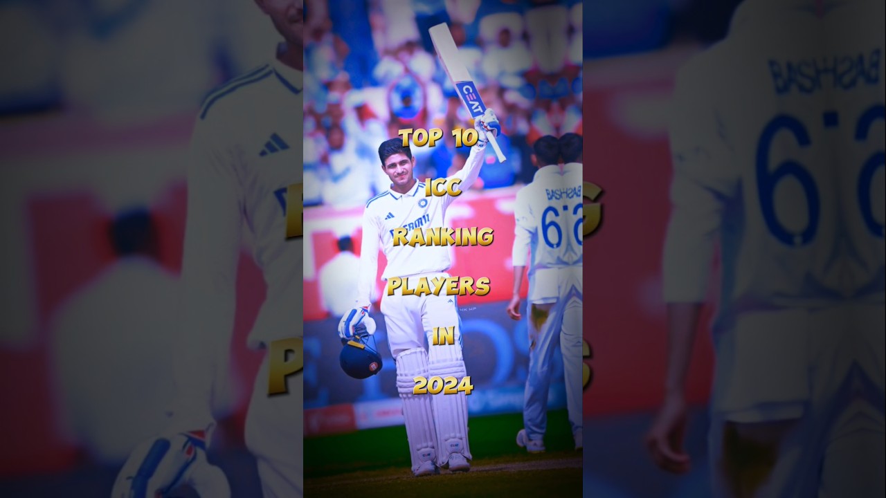 Top 10 ICC Rankings player in the 2024