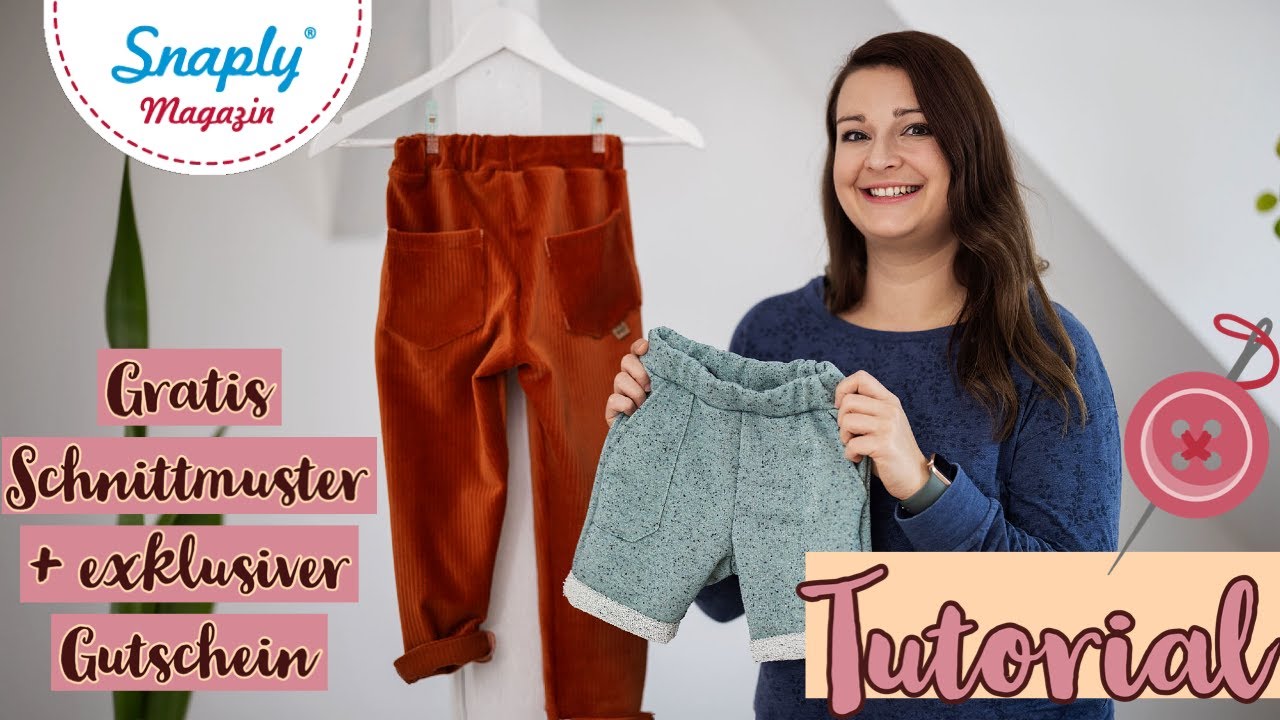 Kostenloses Schnittmuster Hose 
