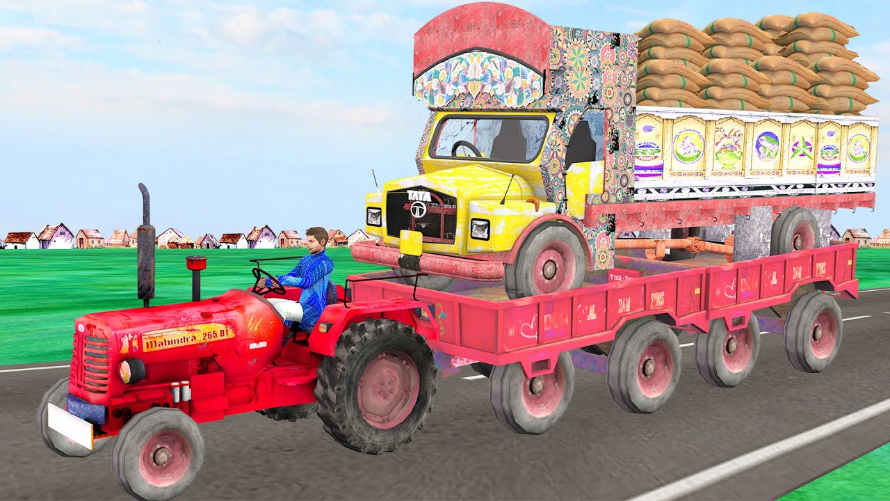 ट्रैक्टर VS लोरी Tractor Vs Truck Wala Hindi Kahani Comedy हिंदी कहानिय Hindi Kahaniya Comedy Video