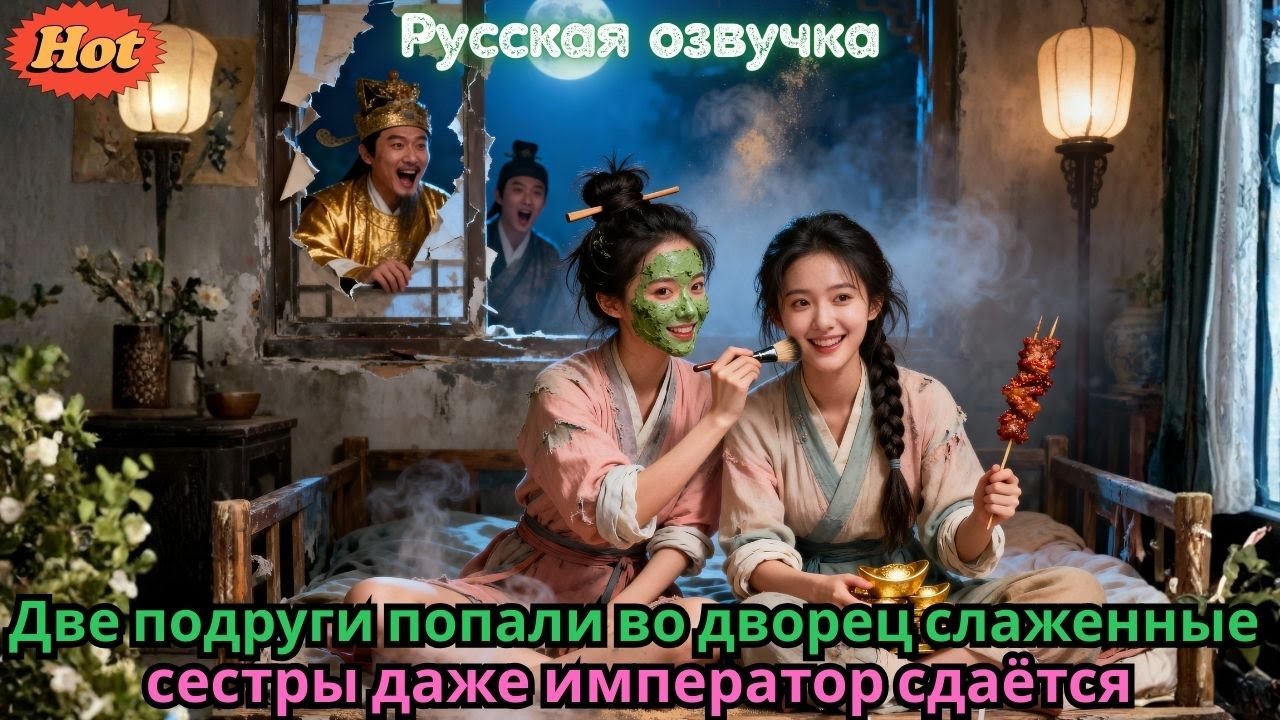 Две подруги попали во дворец слаженные сестры даже император сдаётся #дорама #drama #chinesedrama