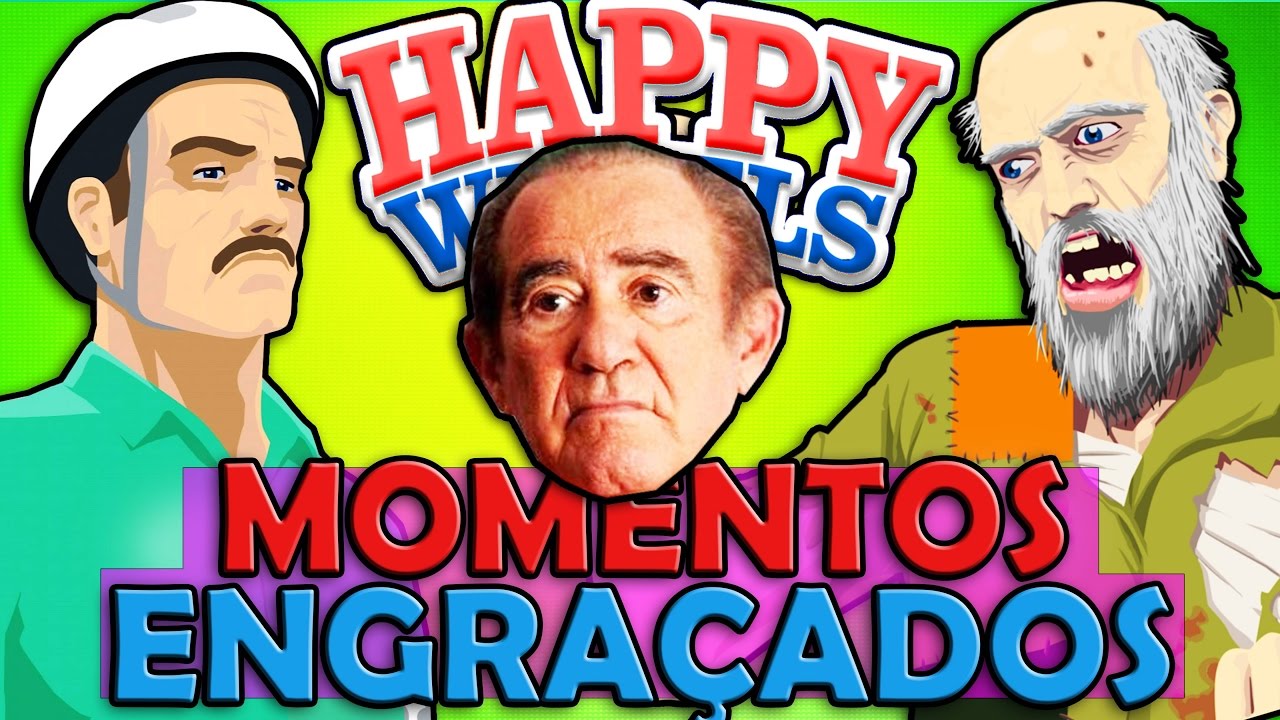TENTE NÃO RIR (Especial) - Happy Wheels