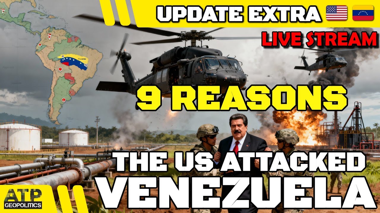 9 Reasons the US Attacked Venezuela: A Geopolitical Analysis 🔴 LIVE STREAM