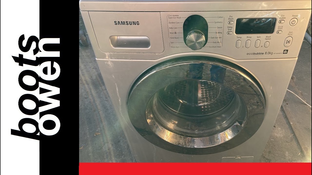 Collapsed drum Samsung 8kg brick smashes! Will it survive?