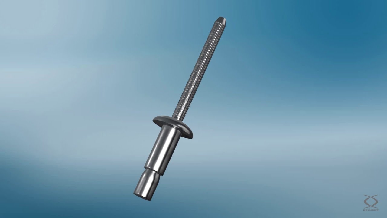 Zaciskanie nitu strukturalnego RIVQUICK® Varibolt do materiałów o różnej grubości (multigrip)