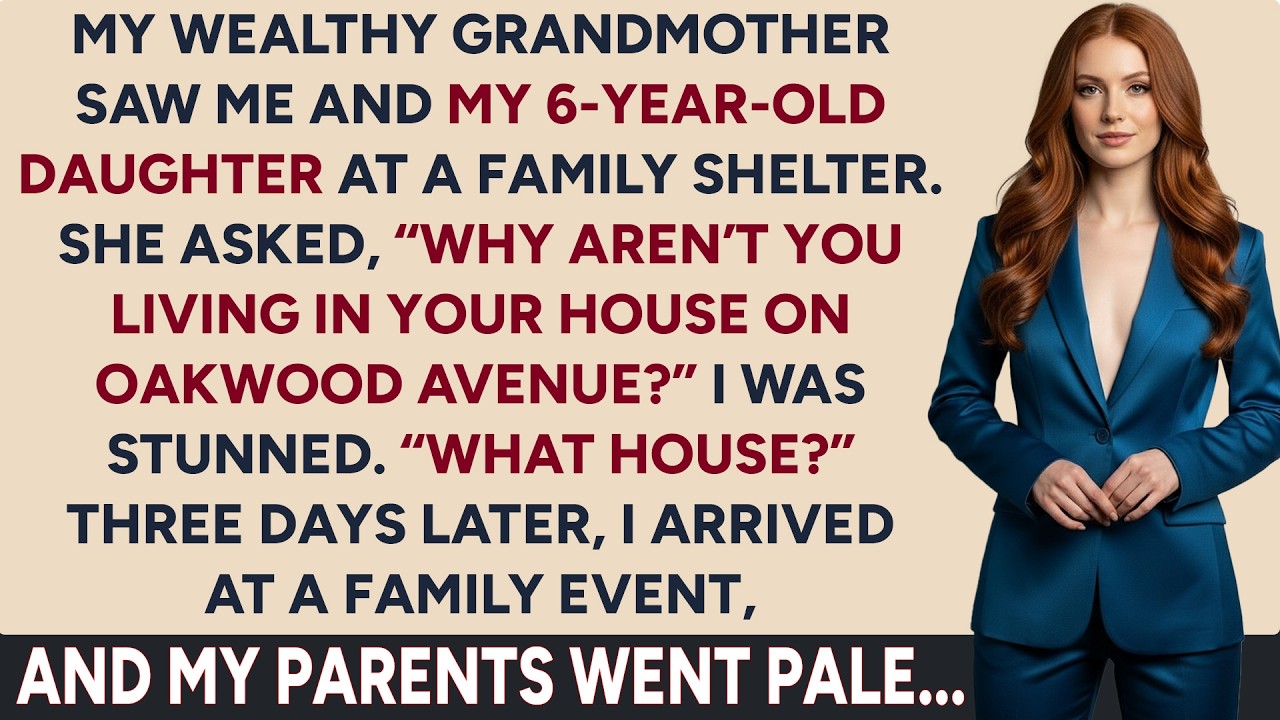 My 6 year old and me were at a SHELTER when a black sedan arrived…