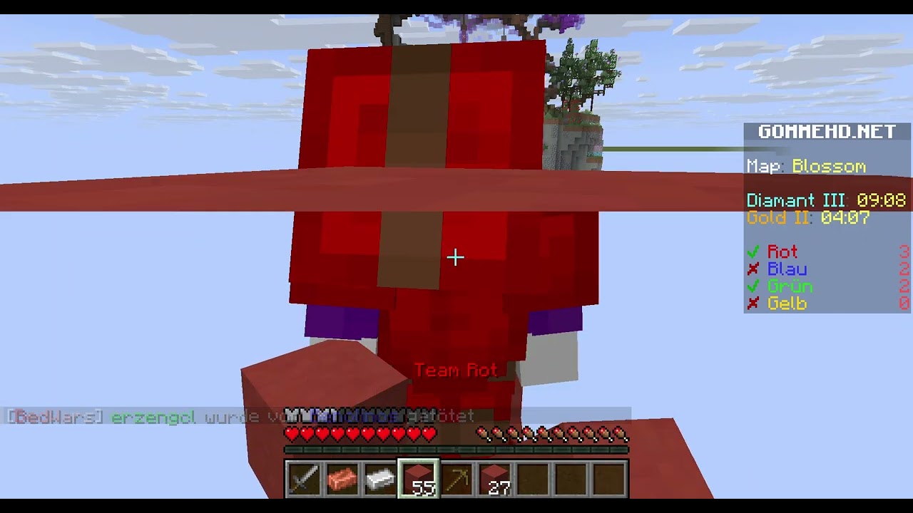 Ich trolle mein Team Bedwars 1