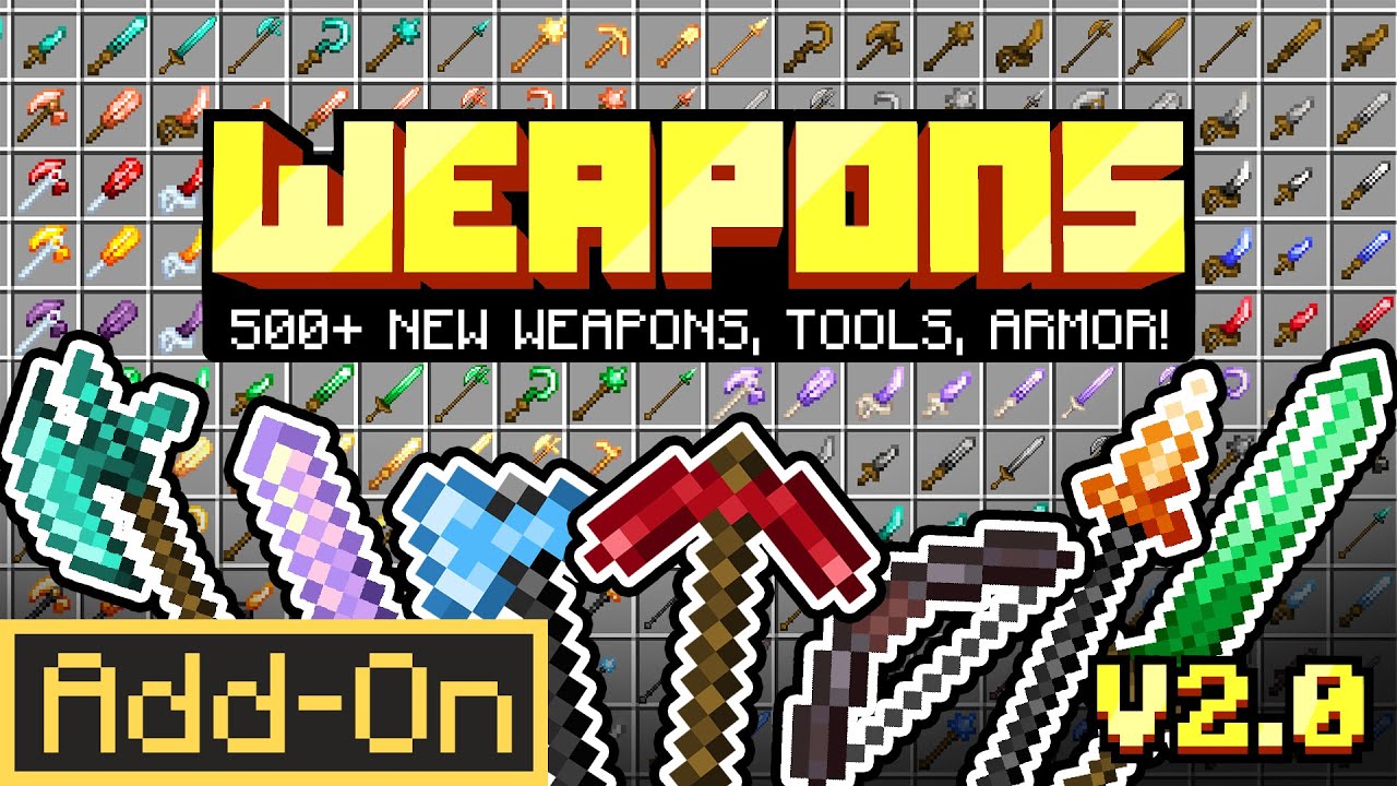 WEAPONS+ Add-On | Minecraft Marketplace Trailer