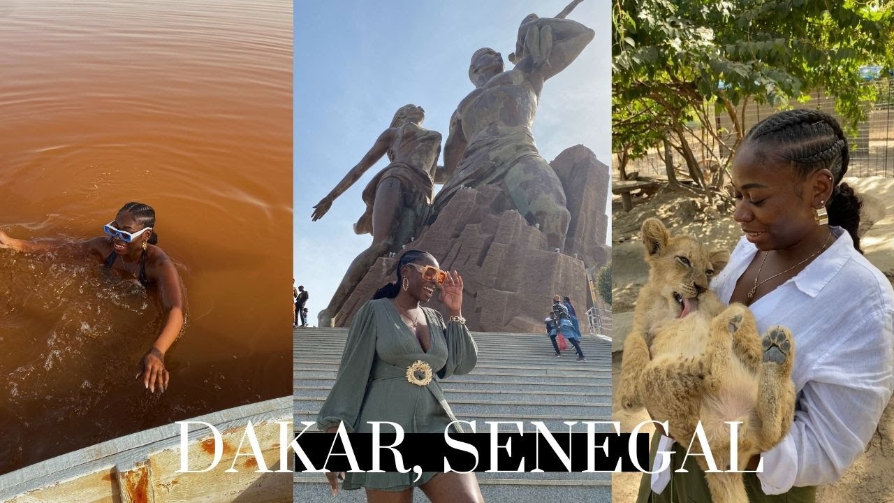Dakar, Senegal Vlog 2022 | Things To Do In Senegal | Walking With Lions | Lac Rose | Ngor Island