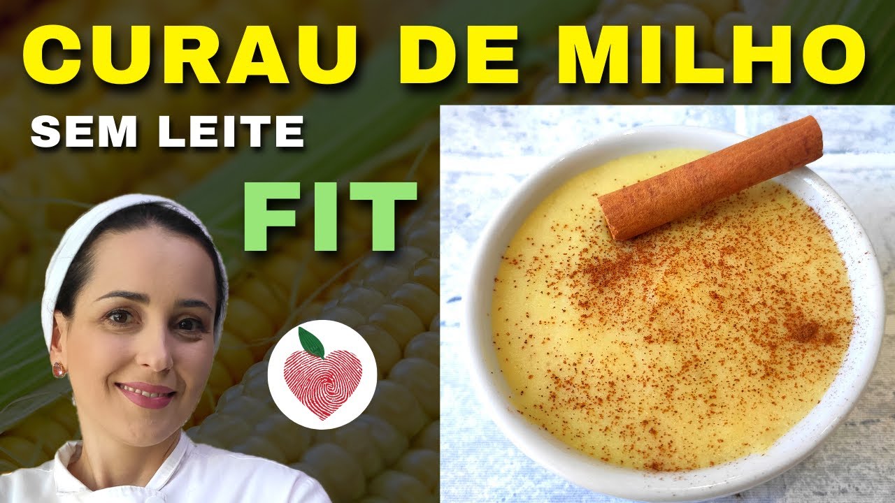 Curau de milho FIT! [Sem Leite e Sem Açúcar]