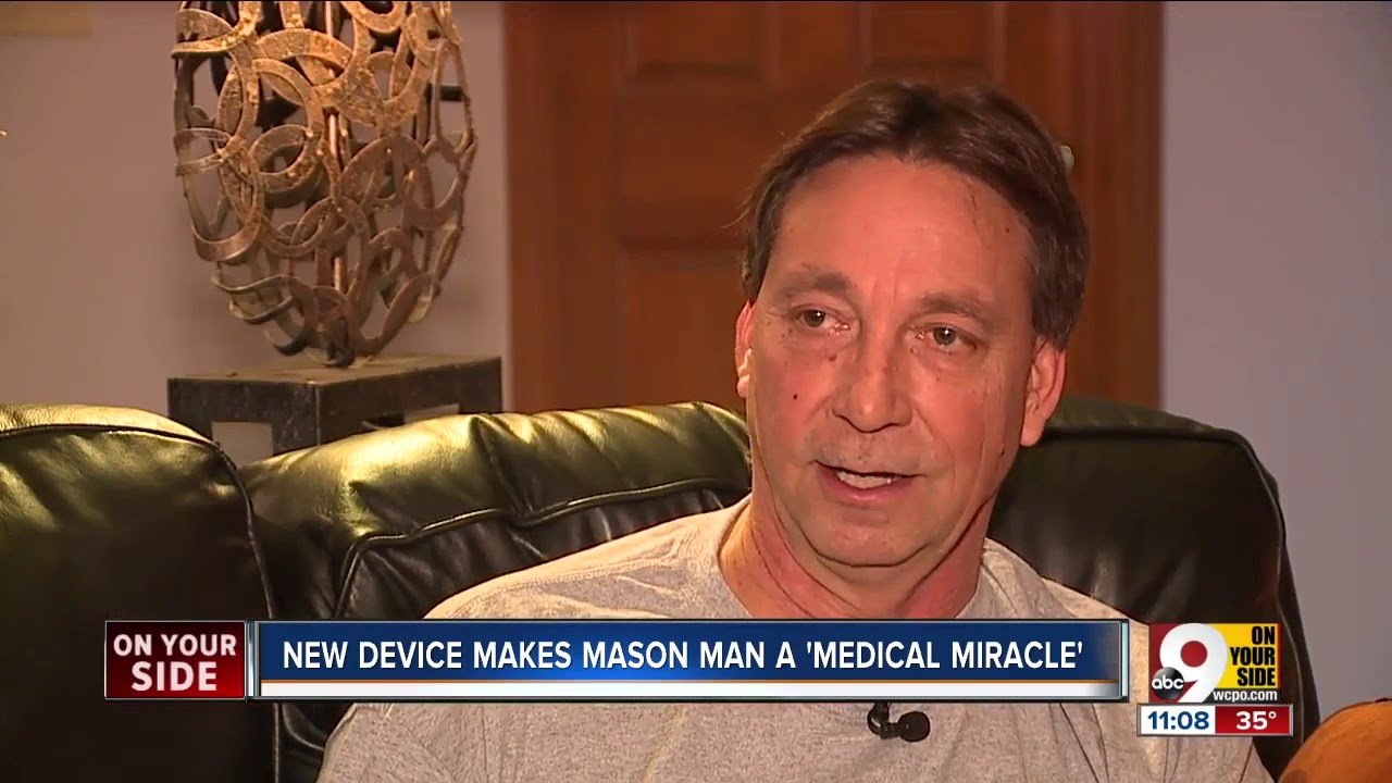 Mason man survives near-fatal 'widowmaker' heart attack thanks to a special live-saving LUCAS device