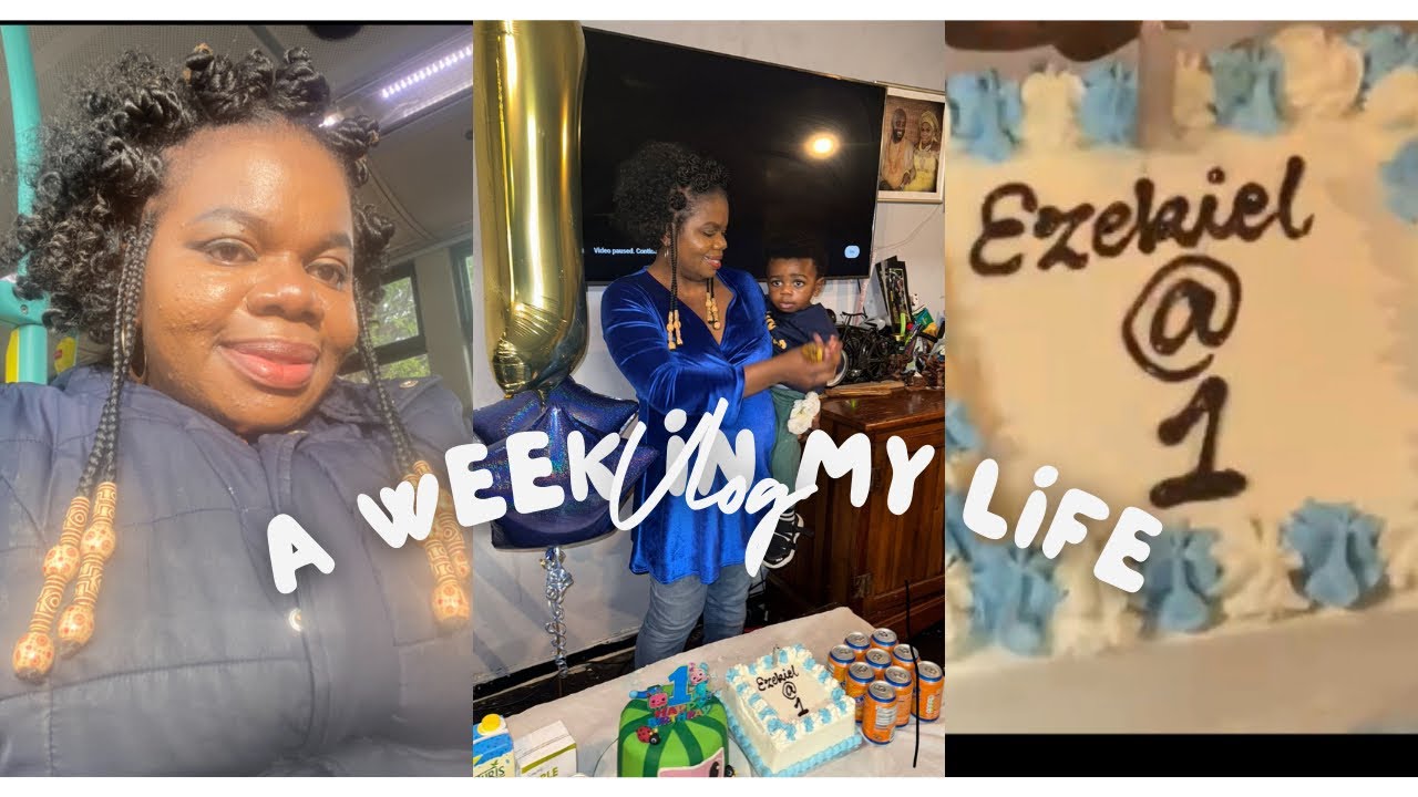 UK Vlog 01; DIY hairstyle + birthday party