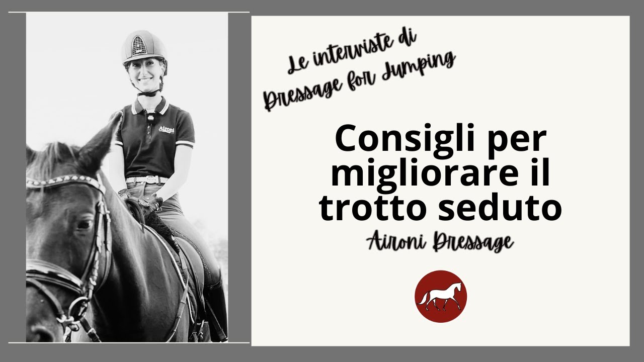 Come migliorare il trotto seduto #equitazione #dressageforjumping