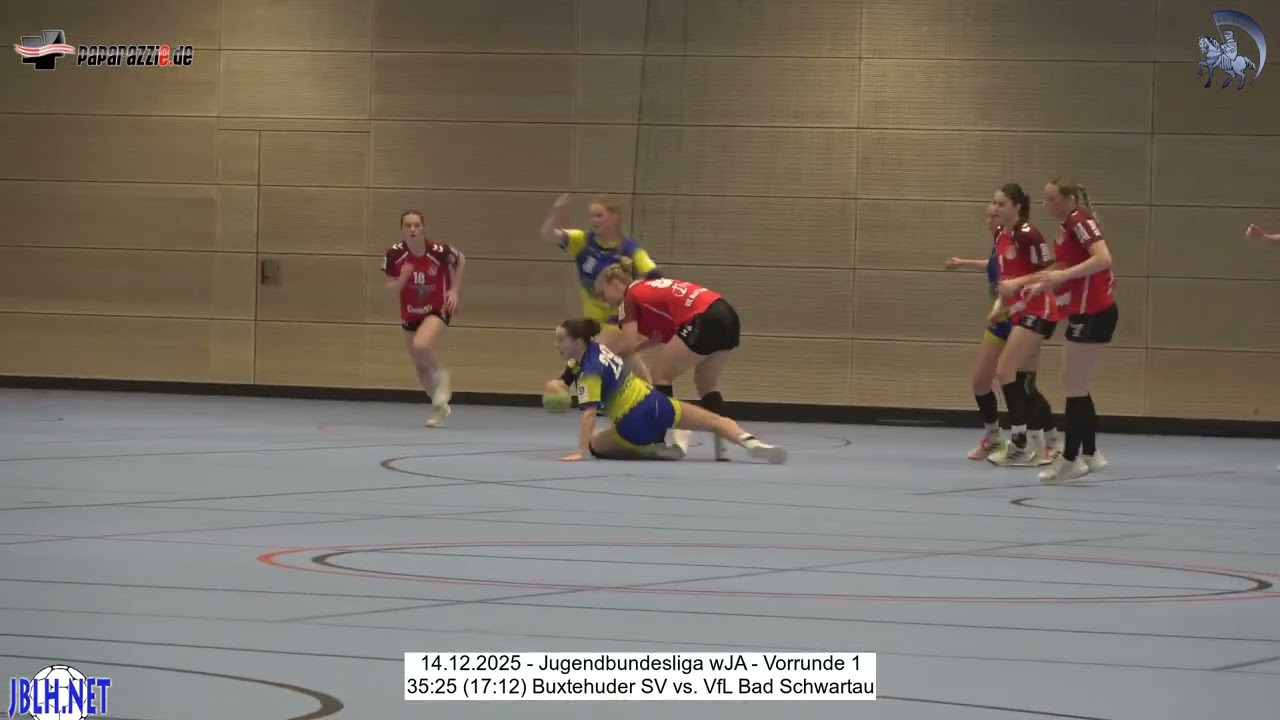 35:25 (17:12) Buxtehuder SV vs. VfL Bad Schwartau - 14.12.2025