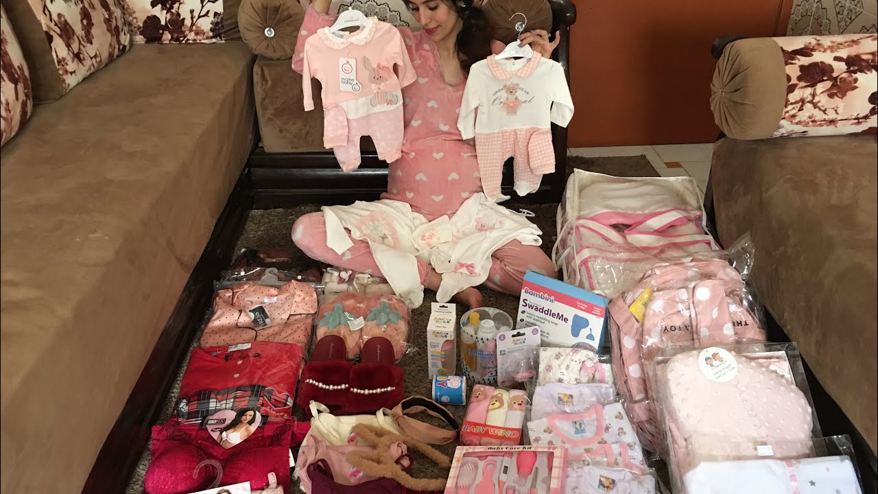 مشتريات لبيبي🤰🏼وليا أكييد😍مع ضروريات فقط،وتجهيزات للمولود الجديد❤️🎀والجودة👌🏻ف المشتريات😊