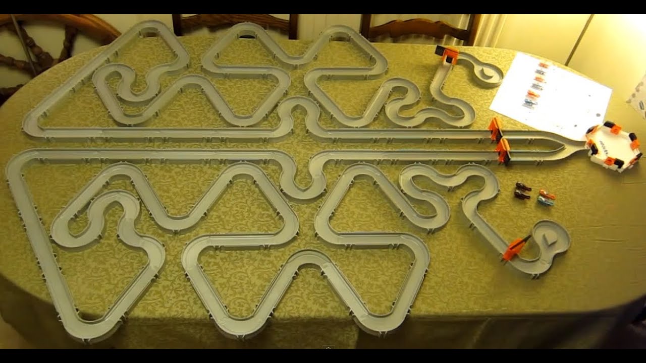 Which is REALLY the fastest HexBug Nano ? - Track introduction - Race table close-up + Warm up laps