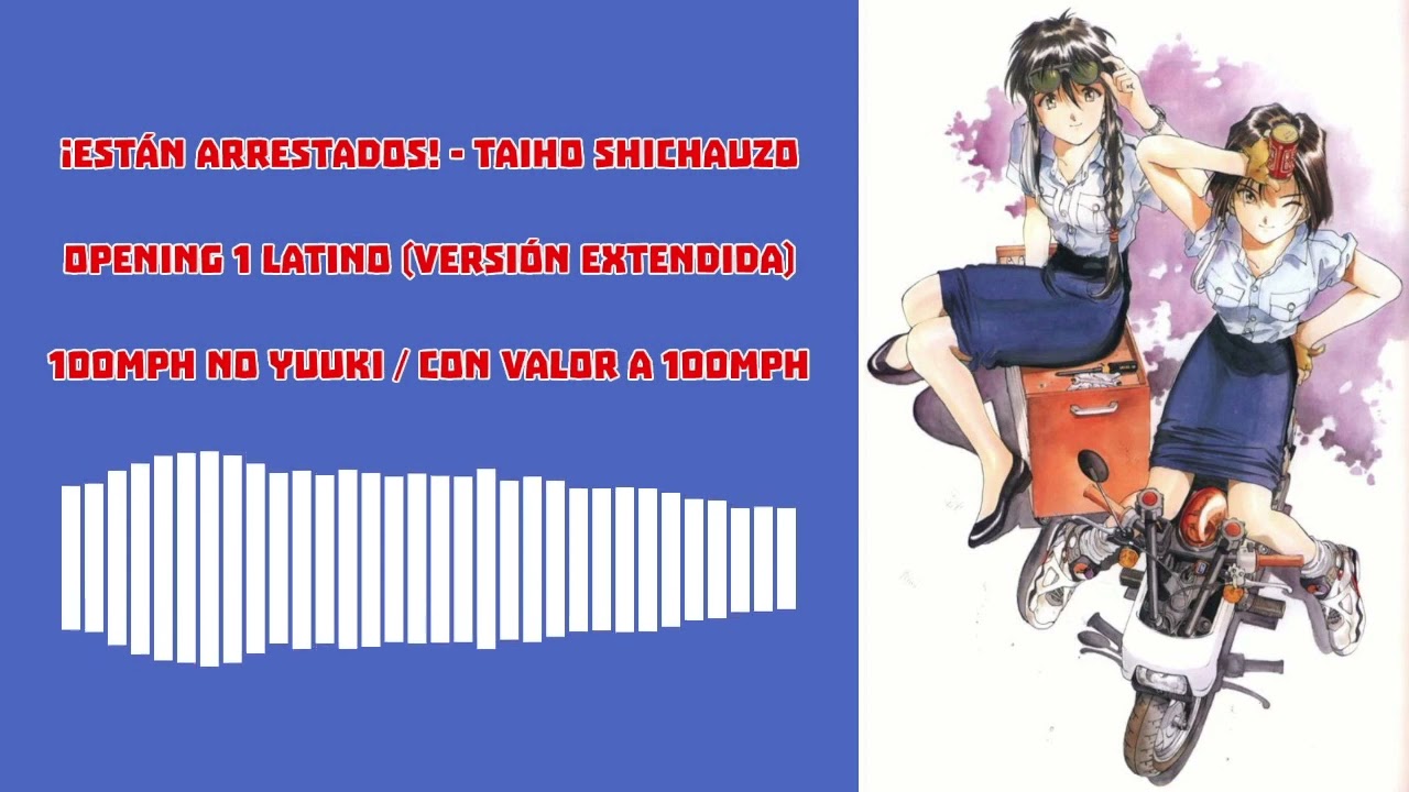 100mph no Yuuki - Con valor a 100mph / Están Arrestados OP1 Español Latino (versión extendida)