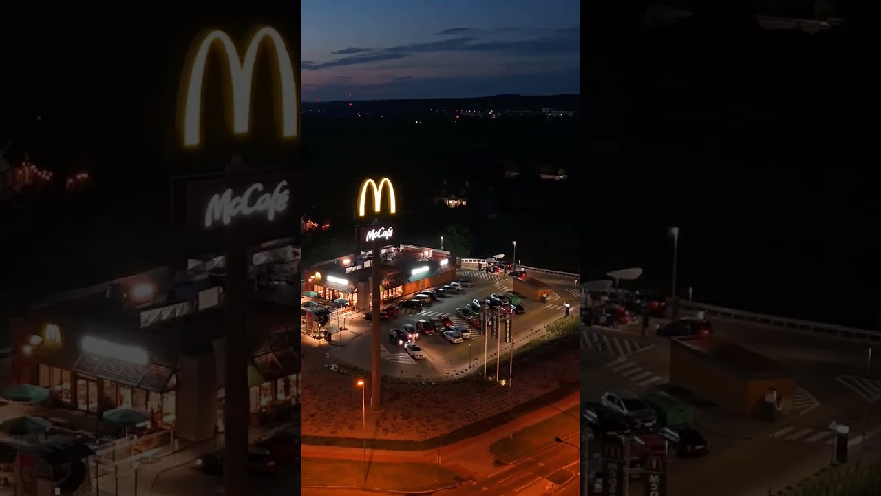 #mcdonalds #żagań #dji #drone