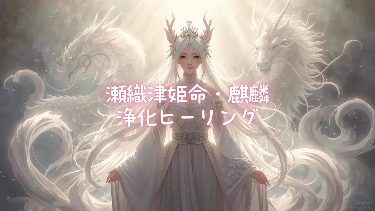瀬織津姫命🌸と麒麟 ✨静かに魂を整えるヒーリング✨