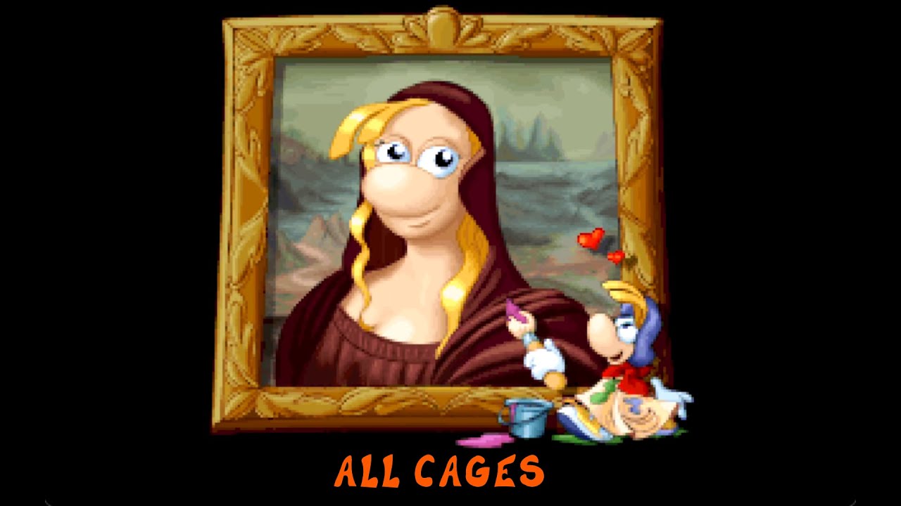 Rayman PC Picture City all cages