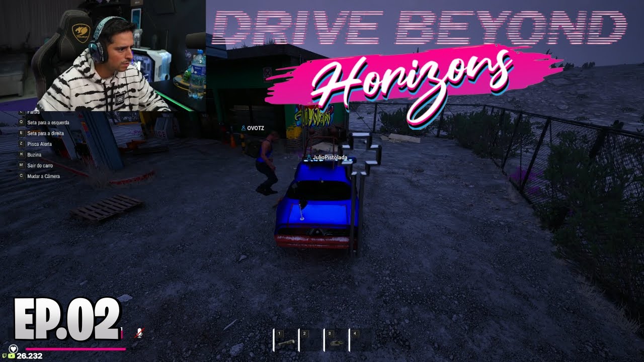 CORINGA JOGANDO DRIVE BEYOND HORIZONS - parte 02