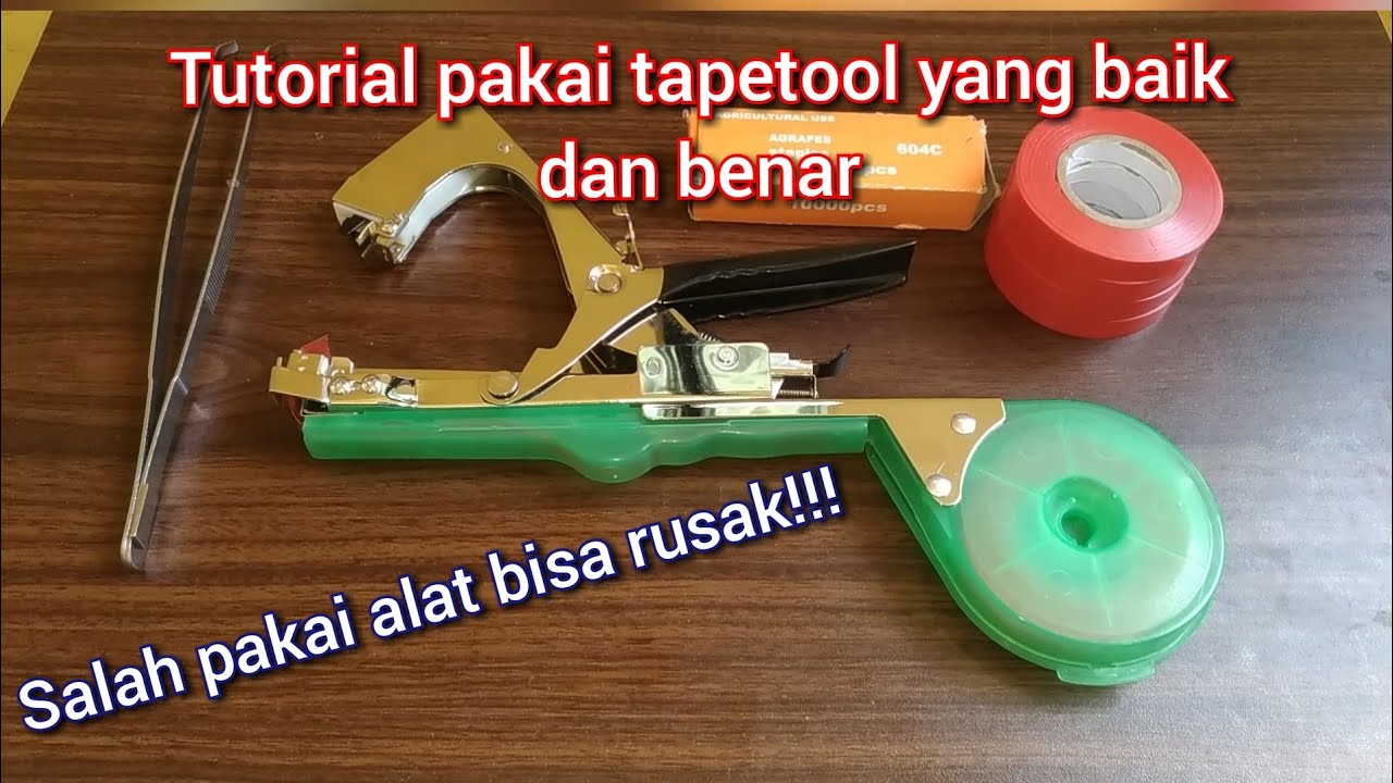tapetool alat otomatis alat pengikat lanjaran tanaman tape tool anggur semangka melon