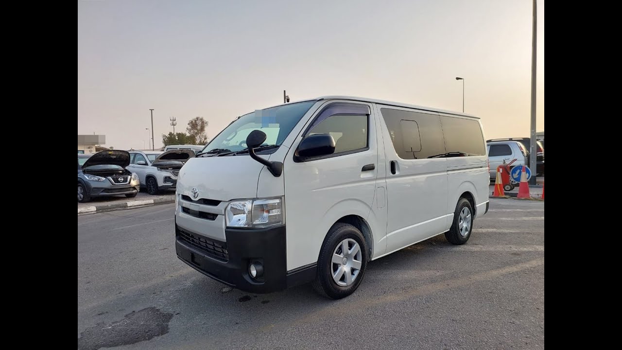 2018 TOYOTA HIACE VAN RIGHT HAND DRIVE