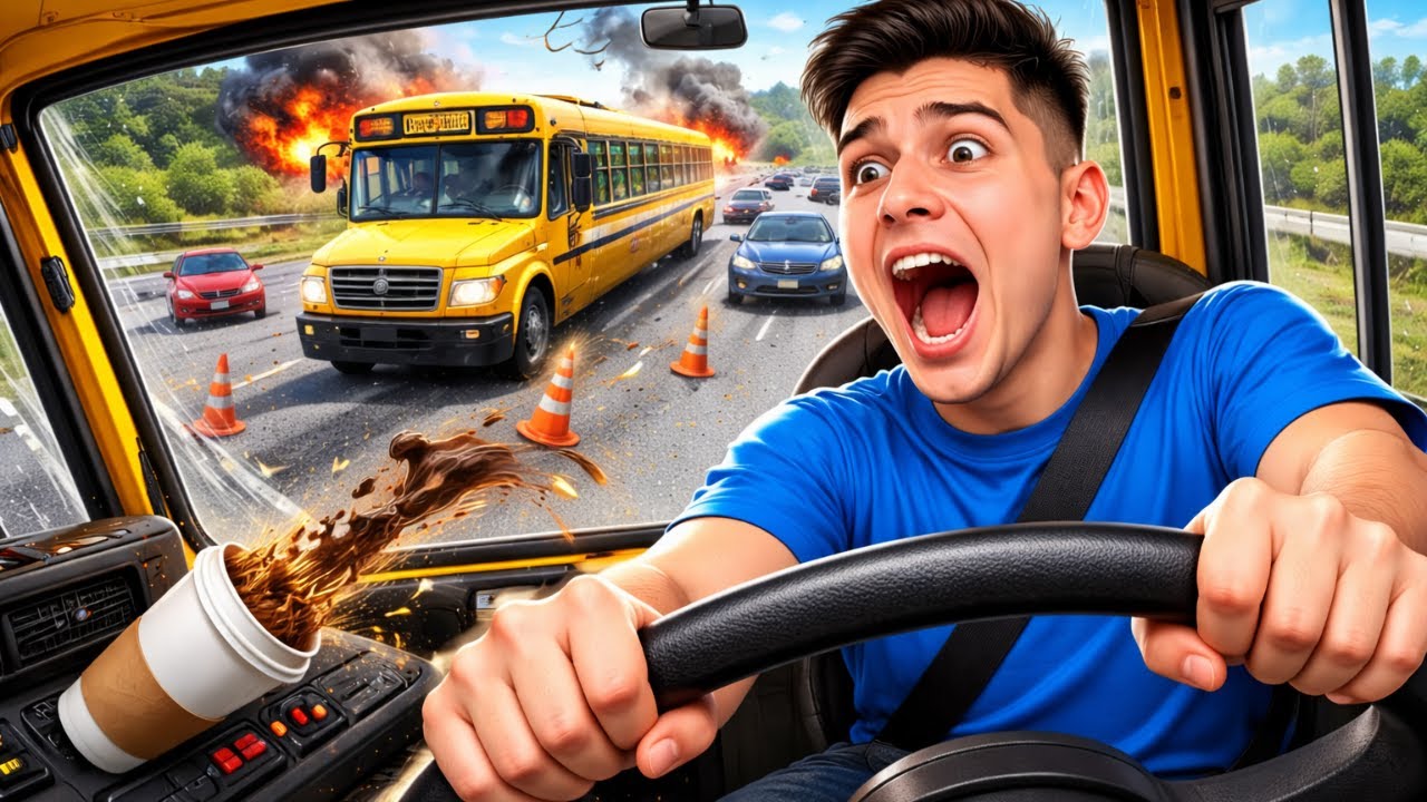 I Became the WORST BUS DRIVER.. LIVE!
