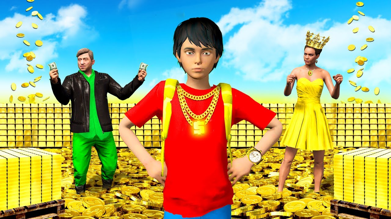 Joining The RICHEST FAMILY in GTA 5!