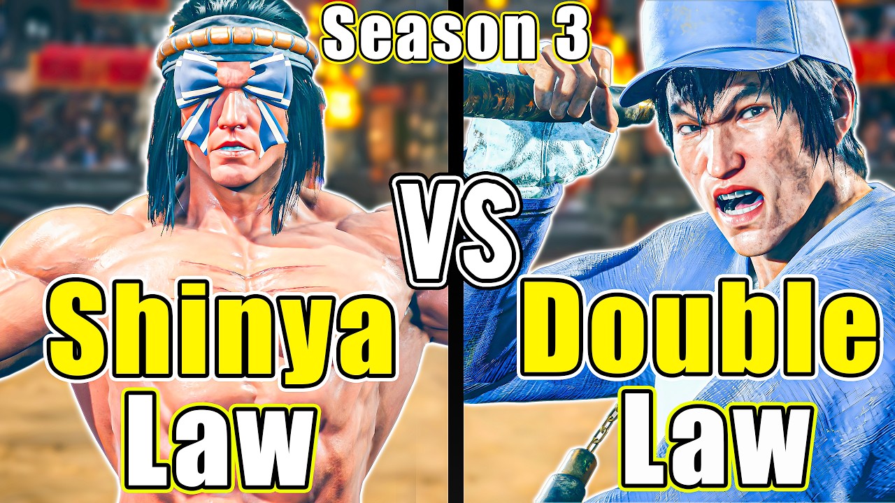 Double Law vs Shinya Law – INSANE Mirror Match! 🔥 Season 3 High-Level Tekken 8