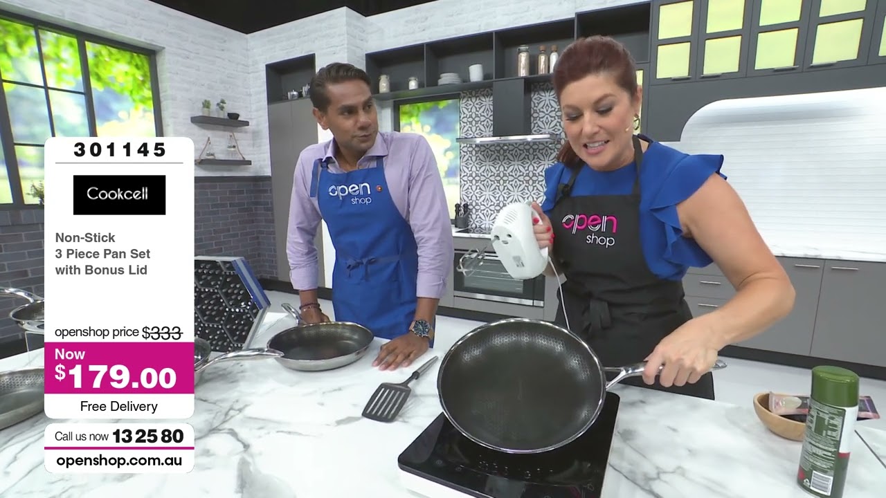 Cookcell Non-Stick Pan Set- Openshop 02/01/2020