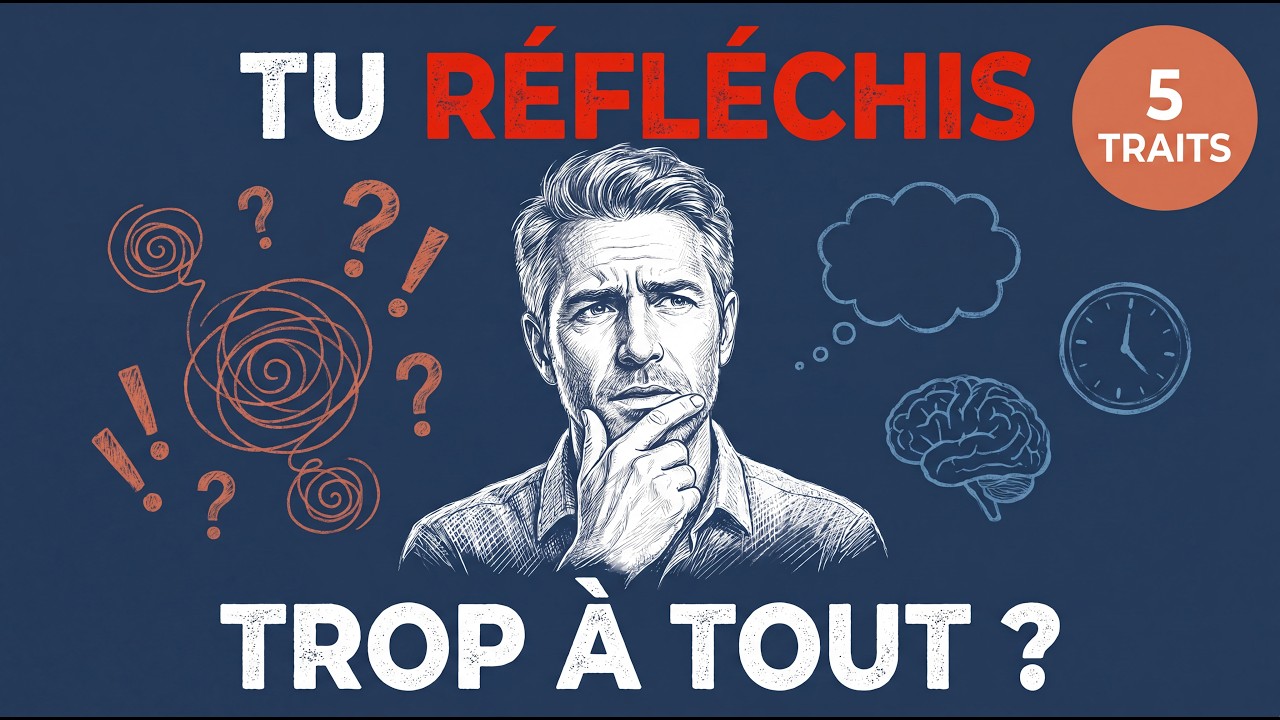 Si tu réfléchis trop à tout, ce n’est pas ce que tu crois.
