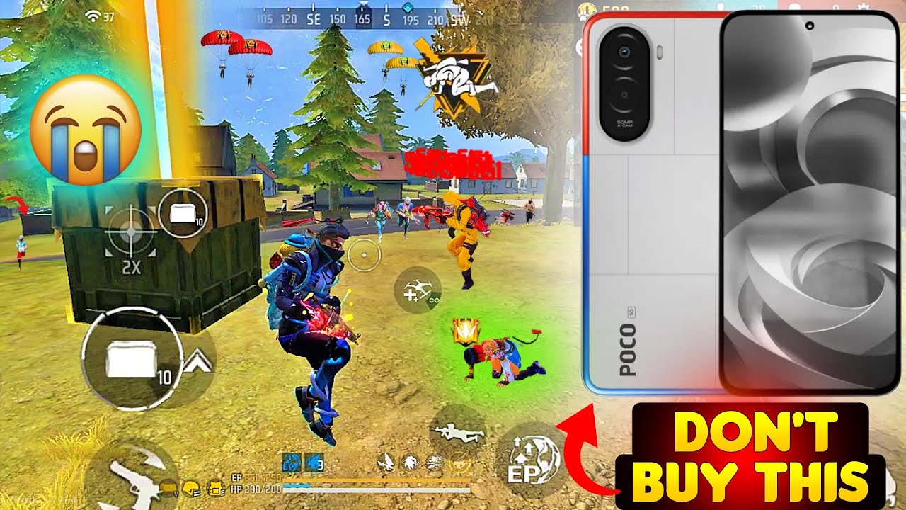 POCO M7 Plus 5G Free Fire Test 😨POCO M7 Plus 5G Gaming Test| 😳 POCO M7 Plus 5G - Review 🖐 STOP BUY 🛑