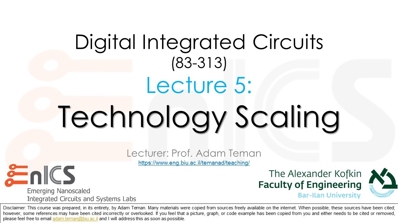 VLSI - Kahoot for Lecture 5: Technology Scaling