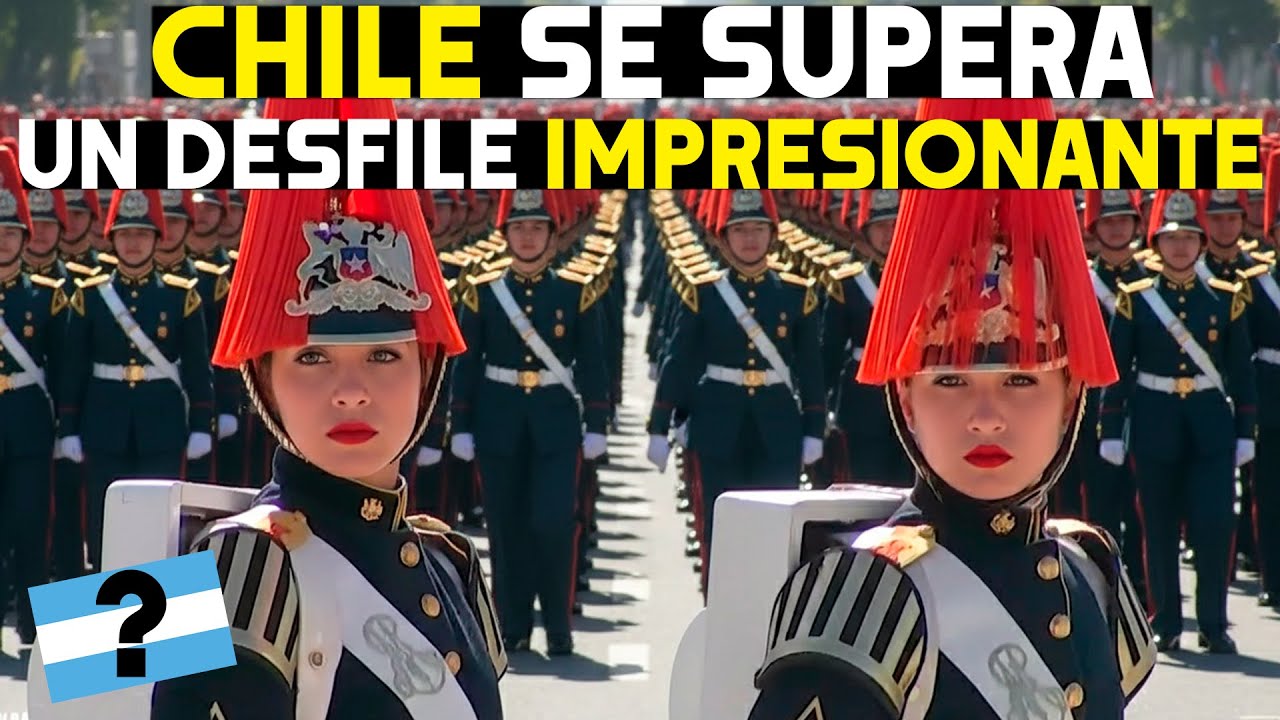 CHILENOS HUMILLAN a Sudamérica con este desfile militar INCOMPARABLE🇨🇱 Otros ni se le acercan!