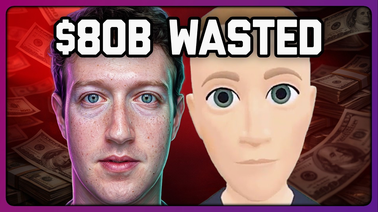 $80B Disaster: Zuckerberg's Metaverse Ghost Town