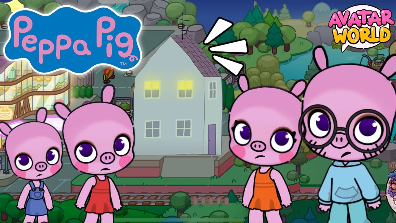 🐷Peppa Pig in AVATAR WORLD! | 🌜The Noisy Night 😵‍💫