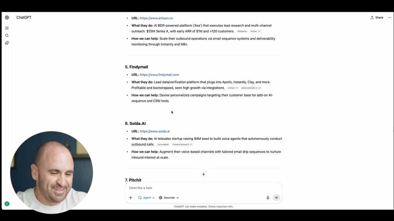 ChatGPT Agent: How to REALLY use it to generate leads using n8n and Clay
