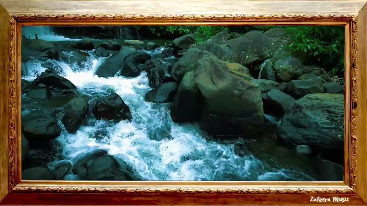 12 Hour of Blissful Melodies 🌿 Relaxing Sounds to Calm the Mind & Soothe the Soul 🌿 River sound