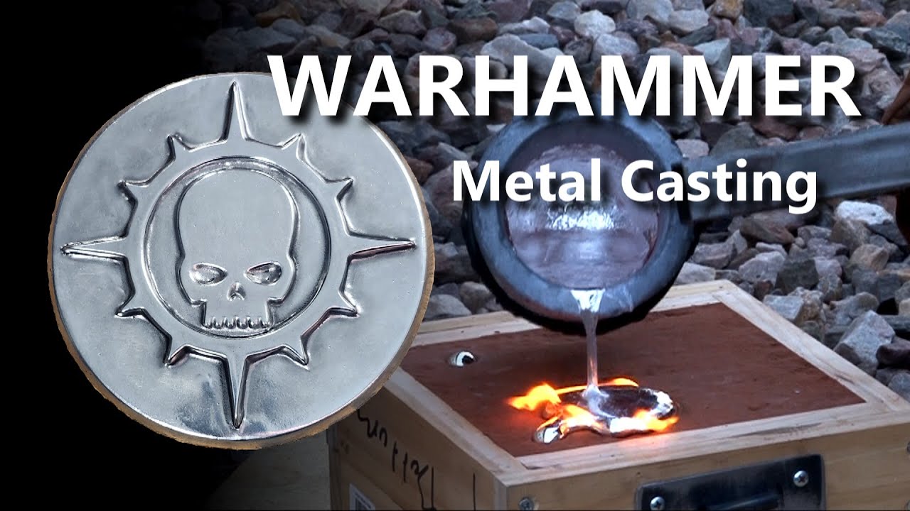 Warhammer 40k - Metal Casting a Nova Marine Chapter Emblem