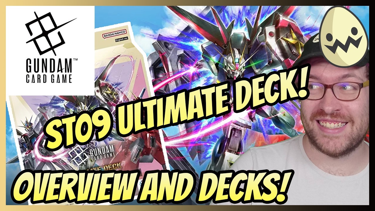 Gundam Card Game: ST09 Ultimate Deck! New Cards and Initial Decks!