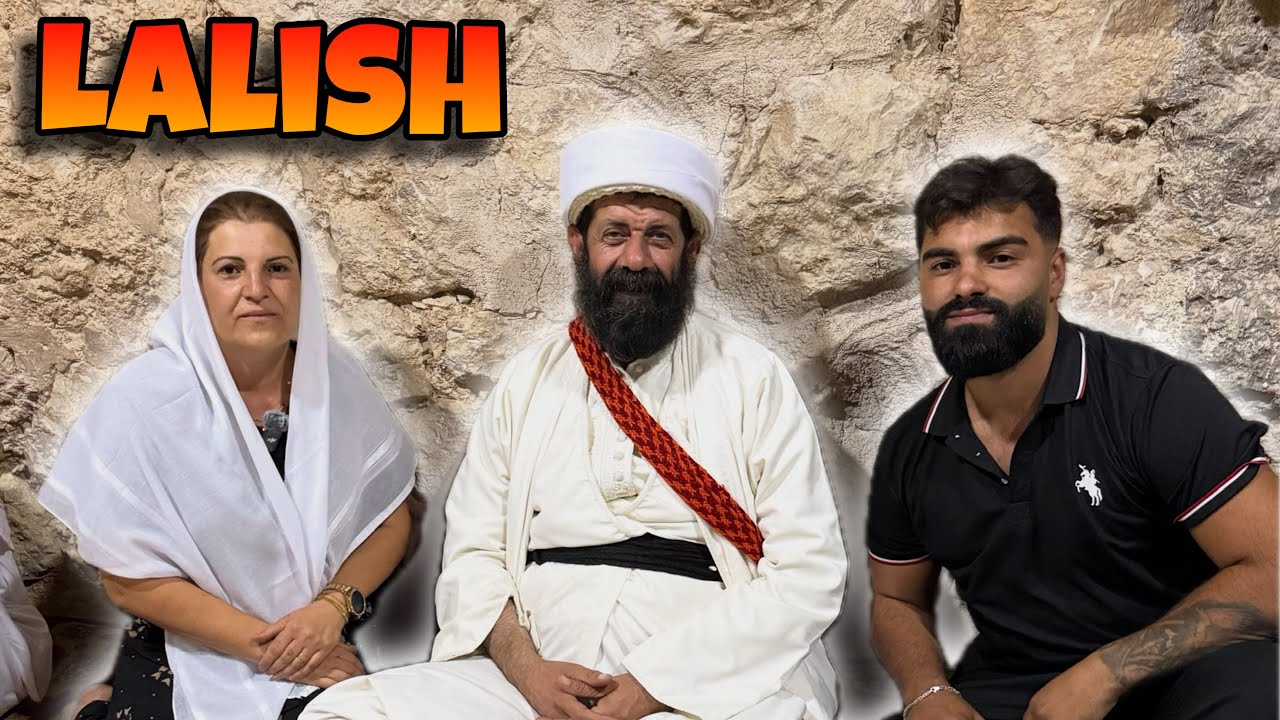 In Lalish mit Babe Cawish – ein Moment, den wir nie vergessen werden! | Tempel in Kurdistan | Rami.K
