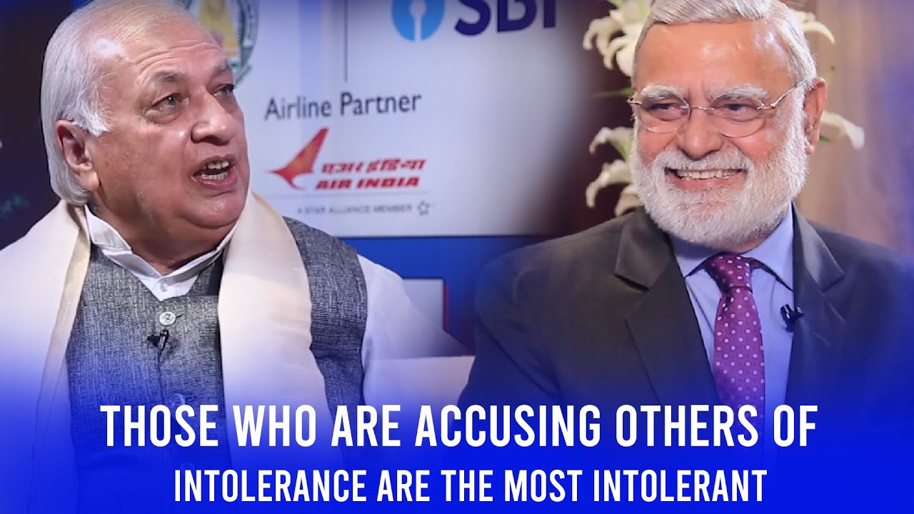 Those who are accusing others of intolerance are the most intolerant: Kerala Gov Arif Mohammad Khan