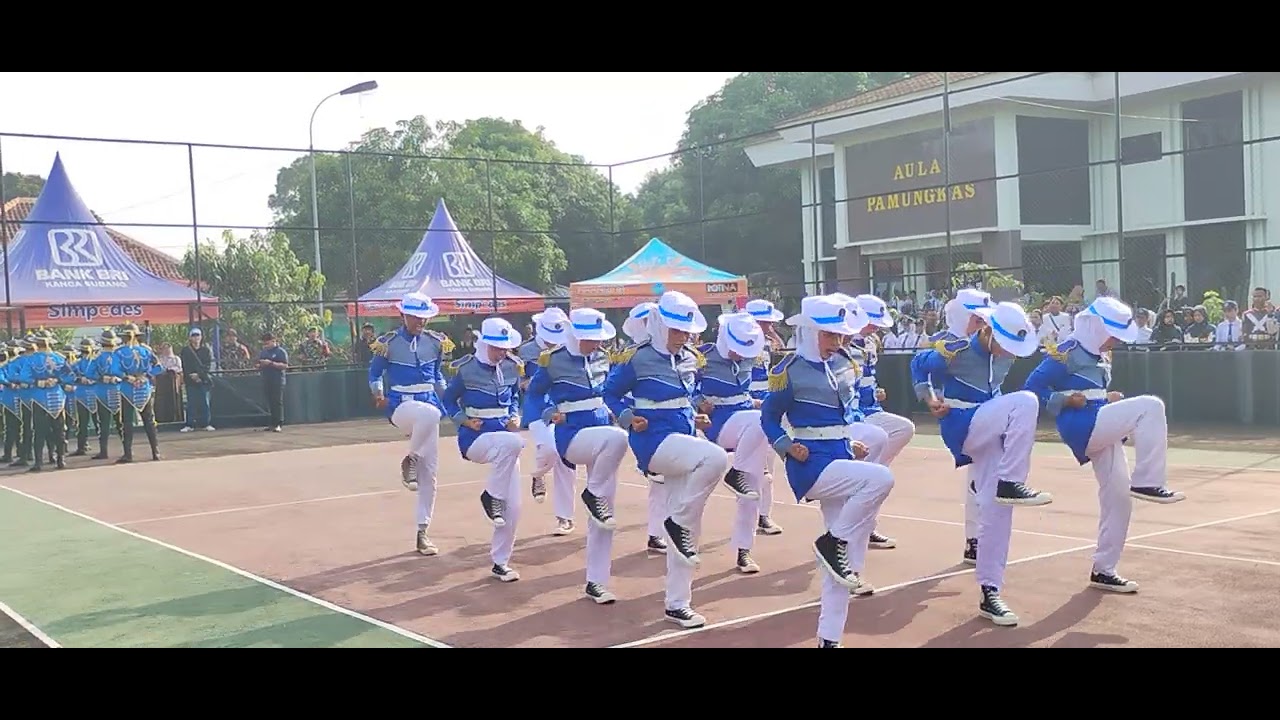 LKBB KODIM 0605 KABUPATEN SUBANG TINGKAT SMP/MTS HUT TNI KE 80 NO 1 DEGDEGAN