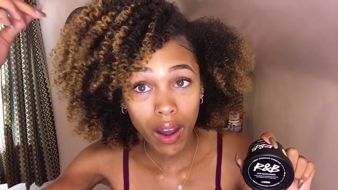 $50 Hair Product on Natural Curly Hair | Lush Cosmetics IS IT WORTH IT?