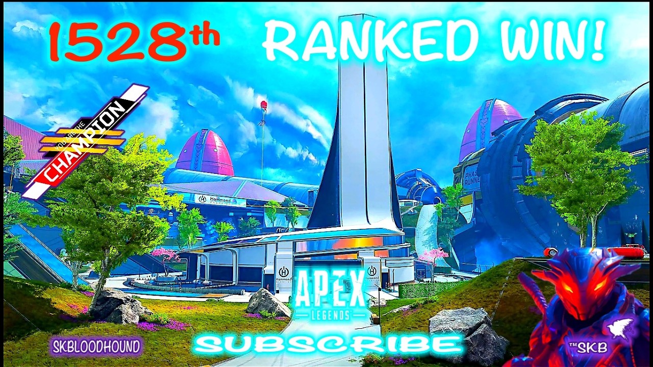 CHAMPIONS POV - 🔥SKBLOODHOUND APEX LEGENDS 1528ᵗʰ RANKED WIN  PLAYSTATION 5 GAMEPLAY🔥