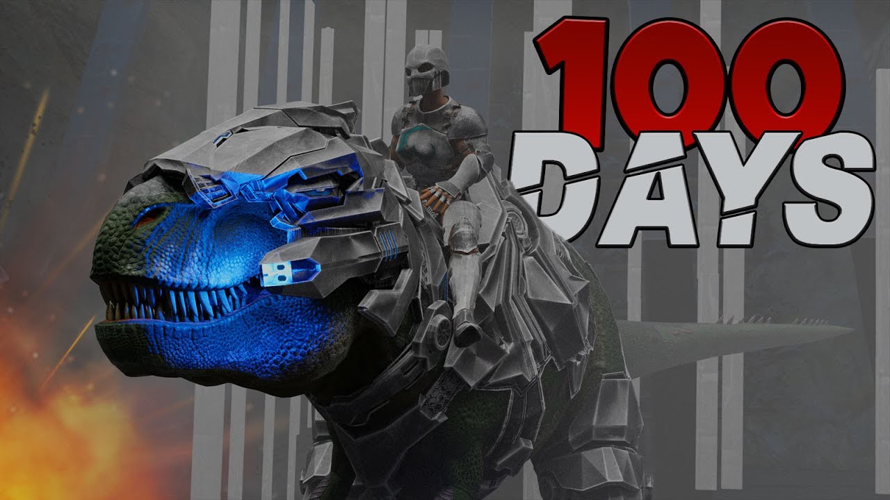 Survivre 100 jours en PVP sur ARK full serie