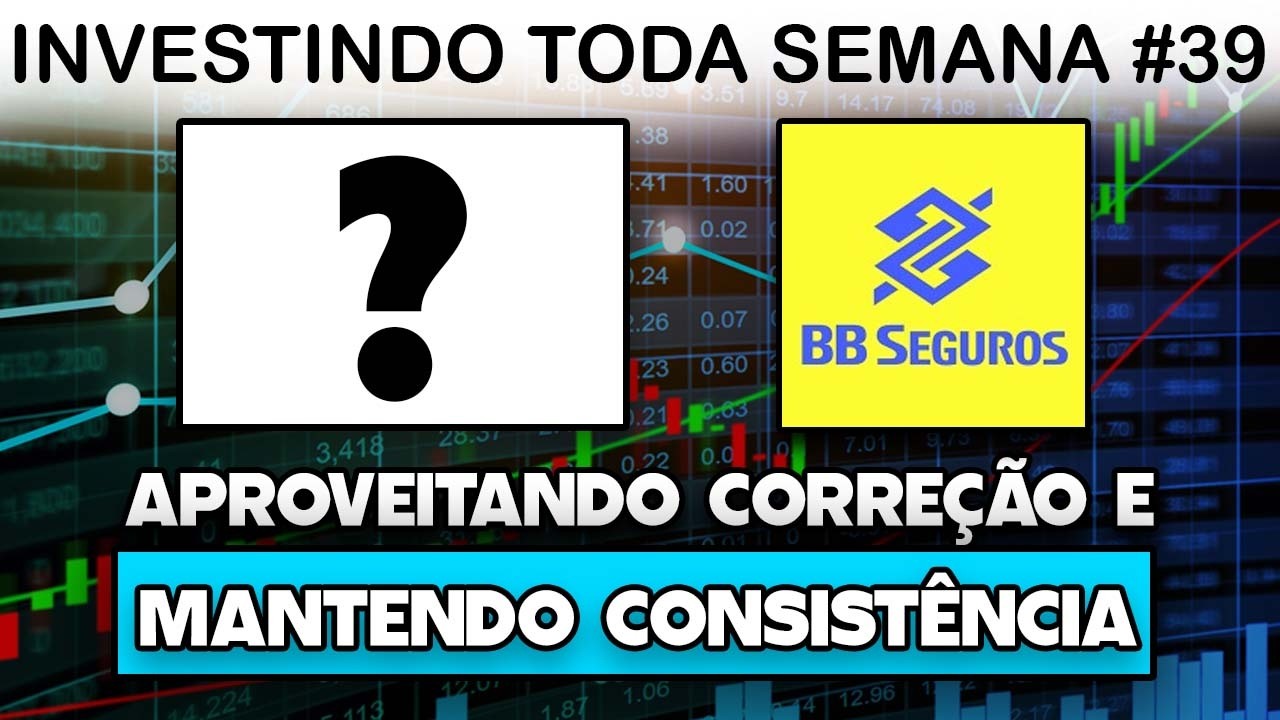 APROVEITANDO AS CORREÇÕES DO MERCADO PARA CONTINUAR OS APORTES DE POUCO EM POUCO! 2 NOVOS APORTES