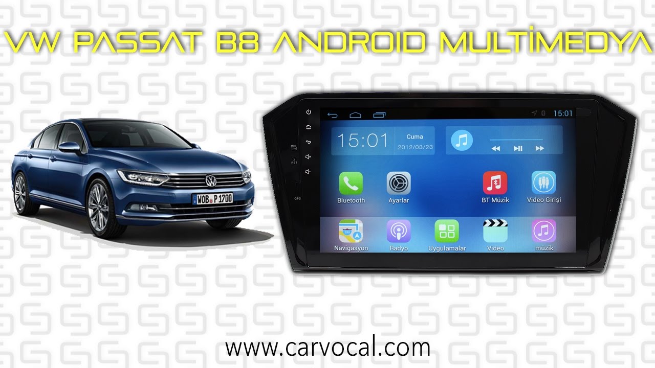 Volkswagen Passat B8 Android Multimedya Uygulaması