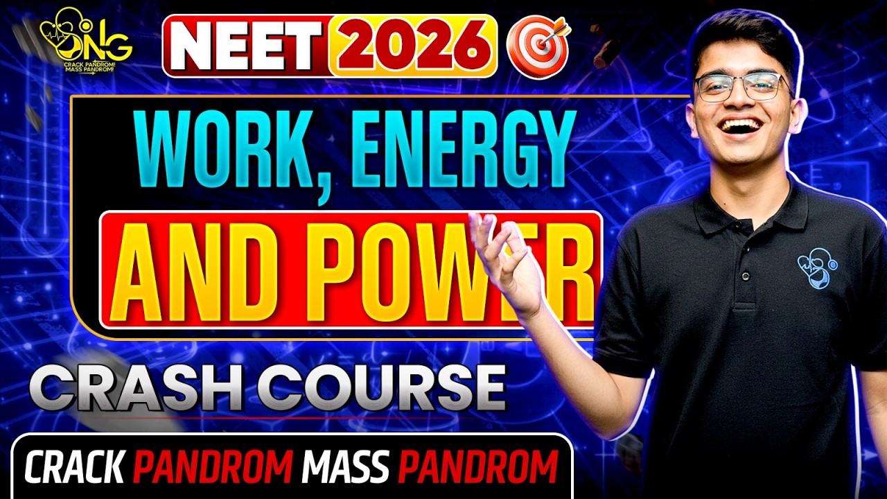 WORK ENERGY AND POWER - ONE SHOT🔥💯VIDAMUYARCHI 2.0 NEET 2026💛🤟BY MMC MEDICO💛🤟#neet2026